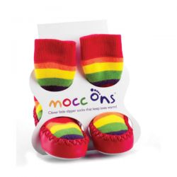 Mocc Ons Rainbow Slippers